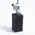 Губка для фильтра турбо №9, прямоугольная, 8×8×16 см, серая - Фото 5