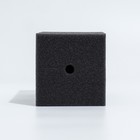 Губка прямоугольная для фильтра турбо № 15, 12×12×20 см, серая - Фото 3