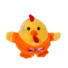 Мягкая игрушка-присоска "Цыплёнок", радужный хвост, цвета МИКС - Фото 1