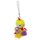 Мягкая игрушка - подвеска "Петушок" в шарфике, цвета МИКС - Фото 1