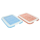 Туалет для собак с сеткой, 46,5 х 34,5 х 4 см, микс цветов - Фото 5