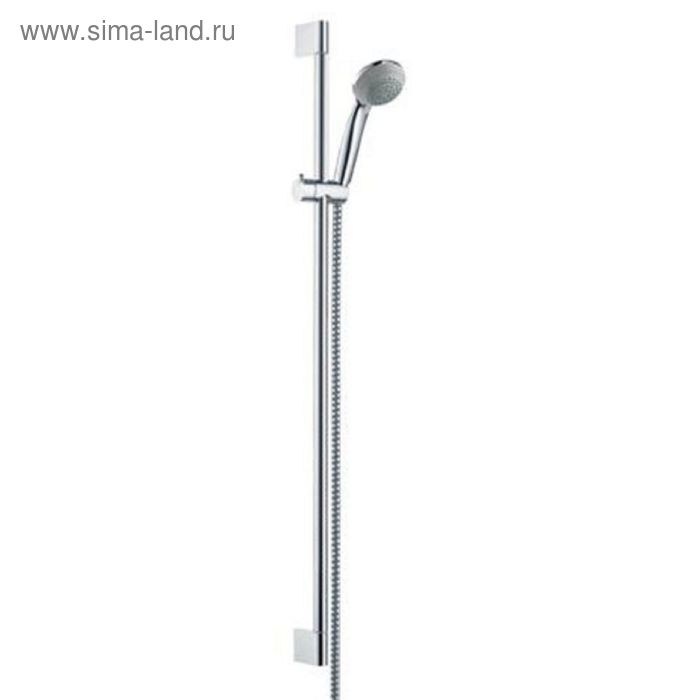 Душевой гарнитур Hansgrohe Crometta 85 со штангой 90 см - Фото 1