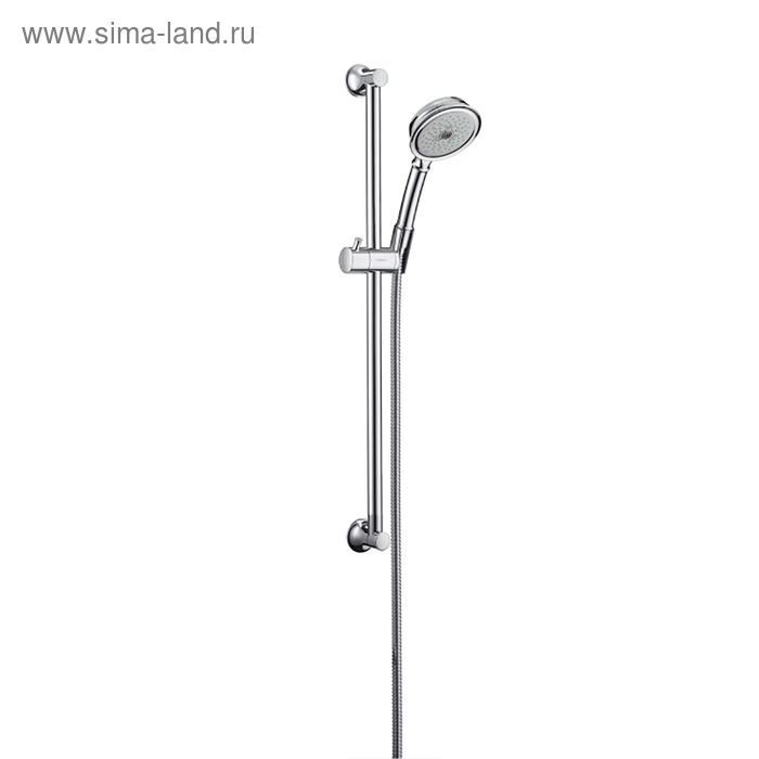 Душевой гарнитур Hansgrohe Croma Classic 100 Multi Unica со штангой 65 см - Фото 1