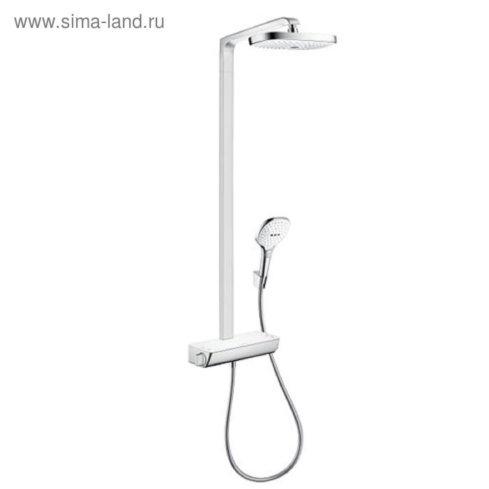 Душевая система Hansgrohe Raindance Select Showerpipe E300 27128400, 2 режима, хром - Фото 1