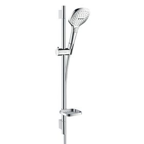 Душевой гарнитур Hansgrohe Raindance Select 120 3jet 65 26620400, хром/белый