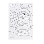 Открытка - фреска своими руками на новый год «Дед Мороз», набор для творчества - Фото 4