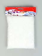 Искусственный снег, 100 г, цвет белый - Фото 2