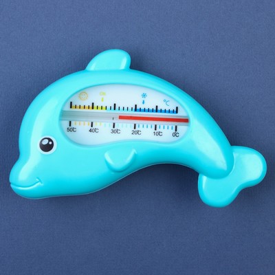 Термометр для ванны «Дельфин», цвета МИКС