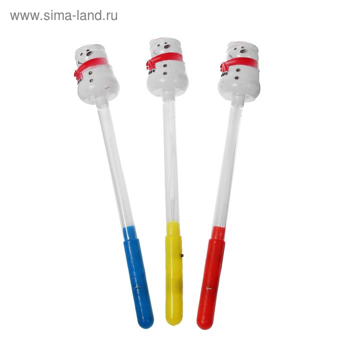 Световая палочка «Снеговик», цвета МИКС - Фото 1