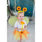 Карнавальный набор "Подсолнух", 4 предмета: ободок, жезл, крылья, юбка, 3-4 года - Фото 5