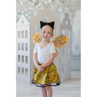 Карнавальный набор "Тигрица", 3 предмета: ободок, крылья, юбка, 4-6 лет - Фото 2