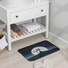 Коврик для ванной и туалета Доляна «Чёрная кошка», 40×60 см, рисунок МИКС - Фото 3