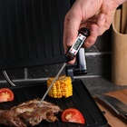 Термометр (термощуп) кухонный JR-1, электронный, на батарейках, с чехлом, чёрный - Фото 3