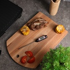 Термометр (термощуп) кухонный JR-1, электронный, на батарейках, с чехлом, чёрный - Фото 4