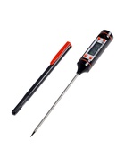 Термометр (термощуп) кухонный JR-1, электронный, на батарейках, с чехлом, чёрный - Фото 5