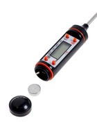 Термометр (термощуп) кухонный JR-1, электронный, на батарейках, с чехлом, чёрный - Фото 7