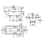 Стальная ванна KALDEWEI Saniform Plus 180x80 модель 375-1, белая - Фото 6