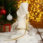 украшение новогодние клоун 65 см в белом камзоле - Фото 3