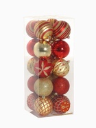 Ёлочные игрушки «Империал», шары новогодние, набор 20 шт., d=7.5 см, красно - золотой - фото 119050984 Ёлочные игрушки «Империал», шары новогодние, набор 20 шт., d=7.5 см, красно - золотой - фото 119050984