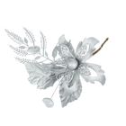 Декор "Блеск" бутон, серебро, 17 см - Фото 1