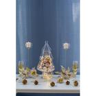 Декор «Блеск», резной цветок, 19×15 см, золото - Фото 3