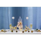 Декор «Блеск», резной цветок, 19×15 см, золото - Фото 4