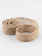 Лента текстильная, 25 мм, 4.5±0.5 м, бежевая - Фото 3