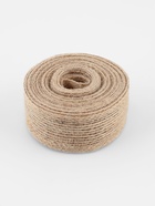 Лента текстильная, 25 мм, 4.5±0.5 м, бежевая - Фото 4