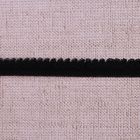 Резинка с ажурным краем, ширина 10мм, 10±1м, цвет чёрный - Фото 1
