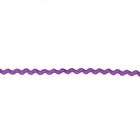 Тесьма "Вьюнчик", ширина 5мм, длина 25±1м, цвет фиолетовый - Фото 1