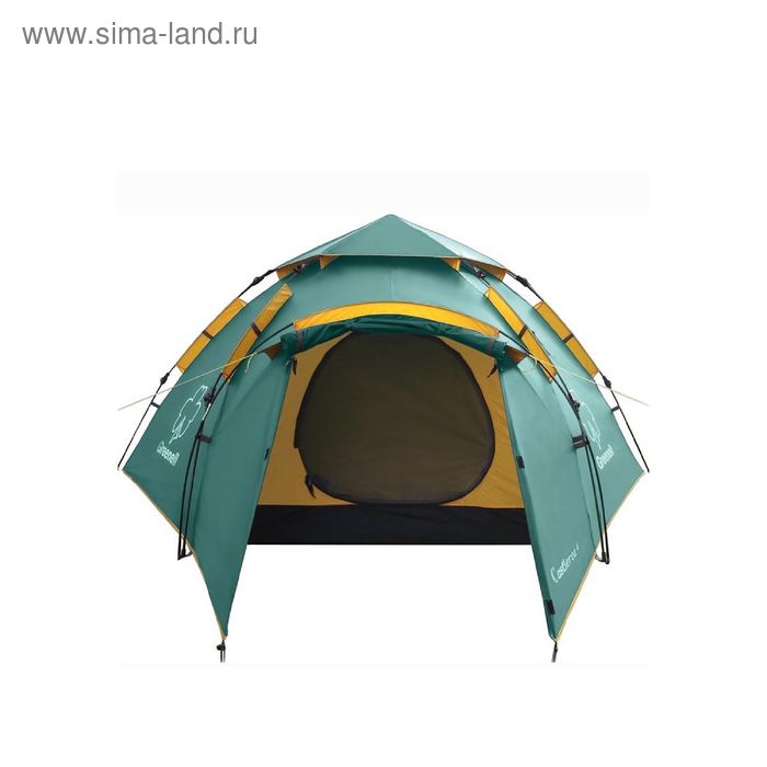 Палатка «Каслрей 4», цвет зелёный - Фото 1