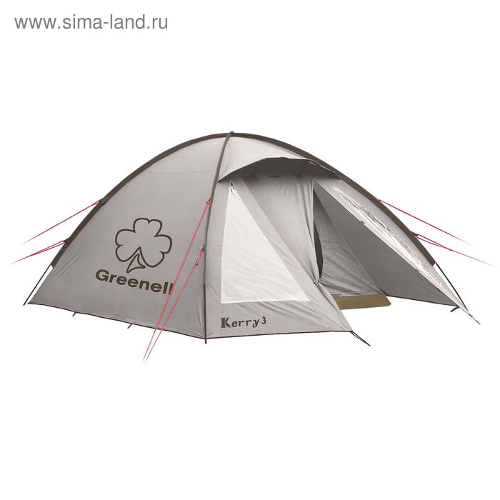 Палатка «Керри 4 V3», цвет коричневый - Фото 1