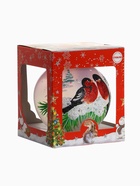 Ёлочный шар «Снегири», d=9.5 см, МИКС 1532456