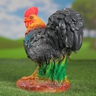Садовая фигура "Петух на траве" 24х13х25см - Фото 8