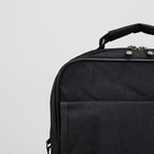Сумка-рюкзак мужская на молнии, 1 отдел, цвет чёрный - Фото 5