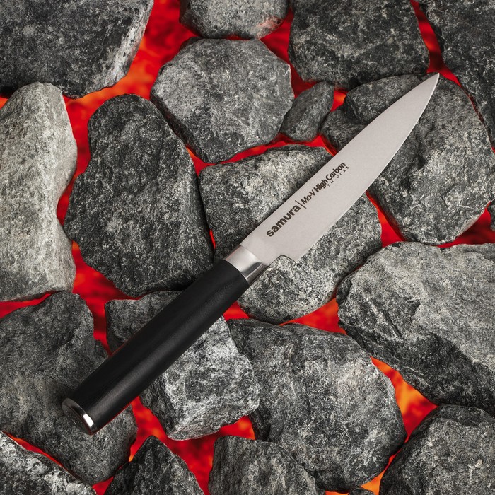 Нож кухонный Samura Mo-V, универсальный, лезвие 12 см - фото 1908278176