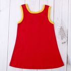 Комплект для девочки (платье, джемпер), рост 74 см, цвет малиновый (арт. 421-AZ_М) - Фото 12