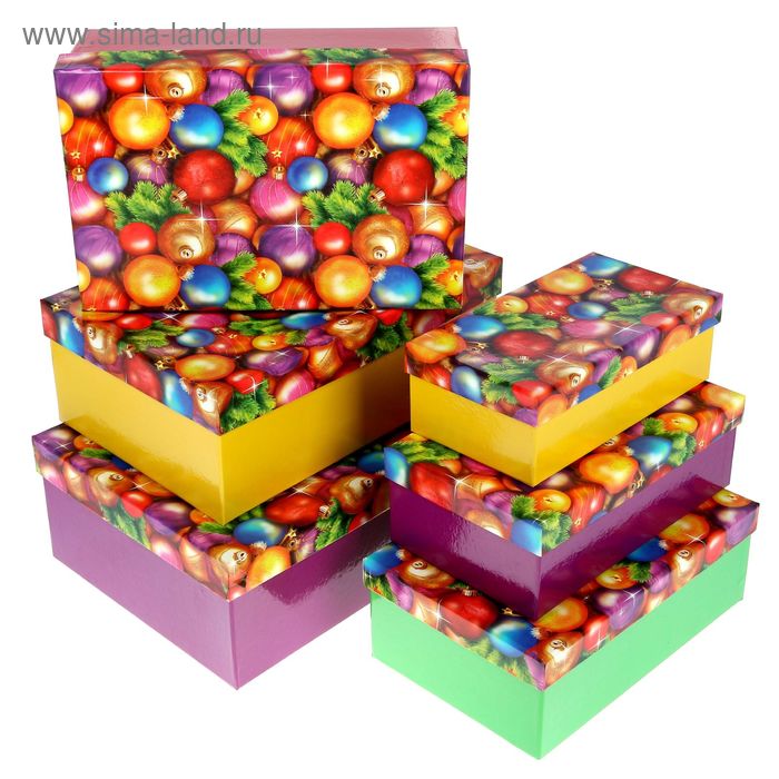Складная коробка‒конфета «Новогодняя тройка», 11 × 5 × 5 см - Фото 1