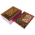 Складная коробка‒конфета «Новогодняя тройка», 11 × 5 × 5 см - Фото 2