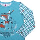Пижама для мальчика "Лис охотник" (фуфайка+брюки), рост 110-116 см (30), цвет голубой (арт. Р207853_Д) - Фото 4