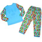 Пижама для мальчика "Три карандаша" (фуфайка+брюки), рост 134-140 см (34), цвет голубой (арт. Р208401_Д) - Фото 8