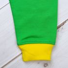 Комплект для мальчика (брюки, толстовка, футболка), рост 74 см, цвет салатовый (арт. 115-М_М) - Фото 4