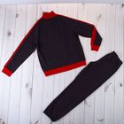 Комплект для мальчика (толстовка, брюки), рост 98-104 см, цвет чёрный (арт. 100-M_Д) - Фото 14