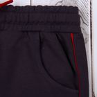Комплект для мальчика (толстовка, брюки), рост 134-140 см, цвет чёрный (арт. 100-M_Д) - Фото 11