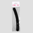 Пилка для ногтей, бумеранг, 100/180 грит, 18 см, чёрная - Фото 3