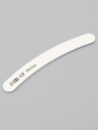 Пилка для ногтей, бумеранг, 200/240 грит, 18 см, белая - Фото 1