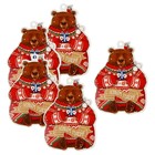 Шильдик декоративный на подарок «Снежные истории», 7 × 10 см - Фото 1