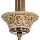 Люстра классика "Флоренция" 3 лампы 40W E14 основание античная бронза 50х50х90 см - Фото 3