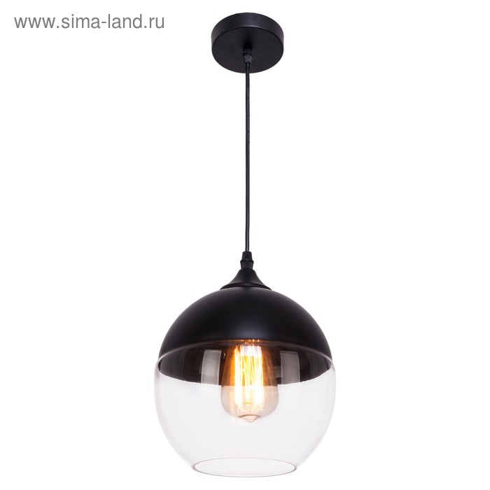 Светильник потолочный лофт "Орвието" 1 лампа 40W E27 основание белый - Фото 1