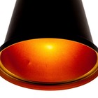Светильник потолочный лофт "Митилини" 1 лампа 40W E27 зеленый 25х25х160 см - Фото 2